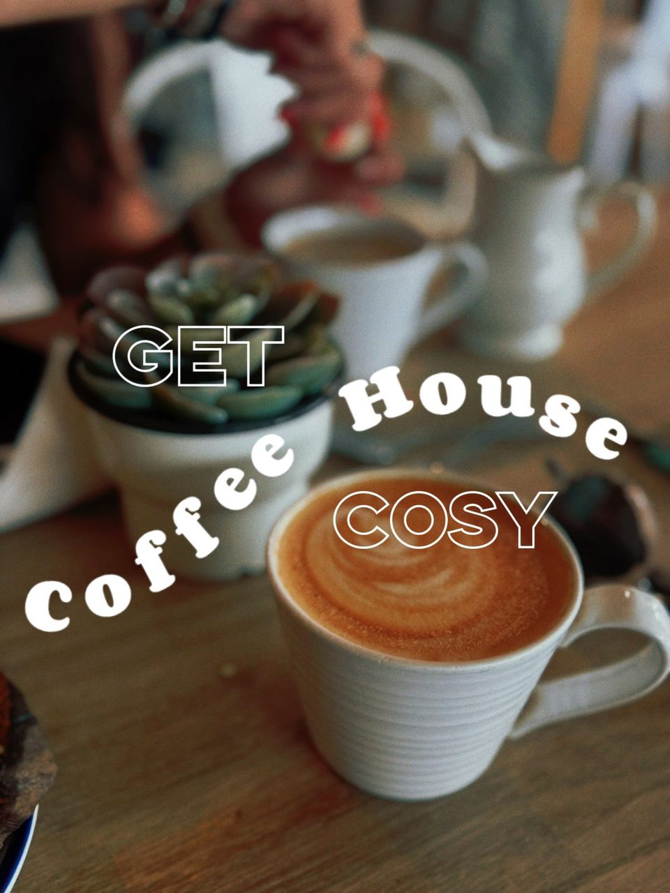 A cosy flat white